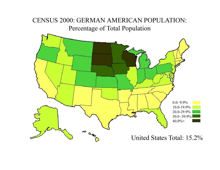German American Map